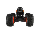 Auto RC Off-Road terénní 2,4GHz plast 32cm dobíjecí pack+baterie oranžové v krabici 38x23x26cm