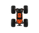 Auto RC Off-Road terénní 2,4GHz plast 32cm dobíjecí pack+baterie oranžové v krabici 38x23x26cm