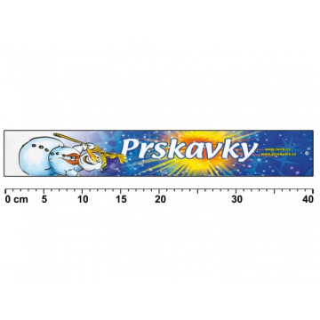 Prskavky 40cm 5ks v sáčku 10ks v boxu