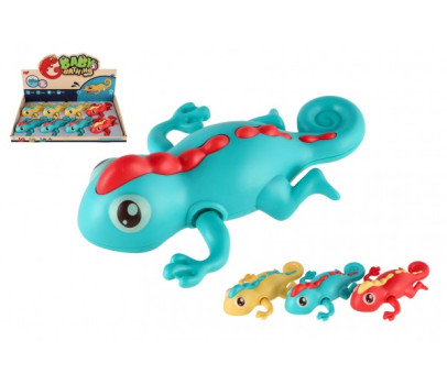 Chameleon na natažení do vody plast 14cm 3 barvy 8ks v boxu 18m+