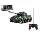 Tank RC PANTHER plast 25cm na baterie 27mHz se zvukem se světlem v krabici 28x13x12cm