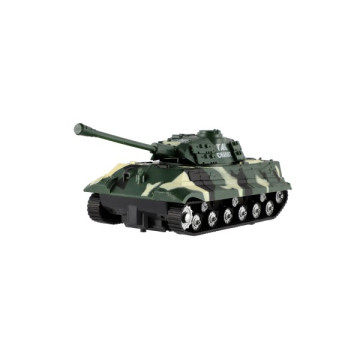 Tank RC PANTHER plast 25cm na baterie 27mHz se zvukem se světlem v krabici 28x13x12cm