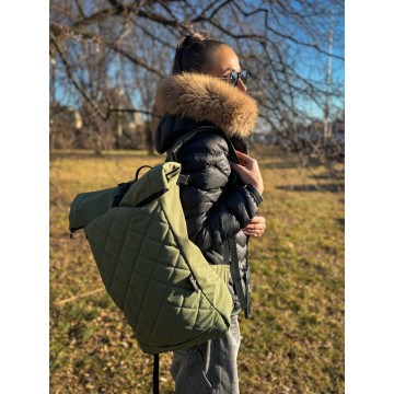 Rolovací batoh Emitex Rolltop softshell Khaki