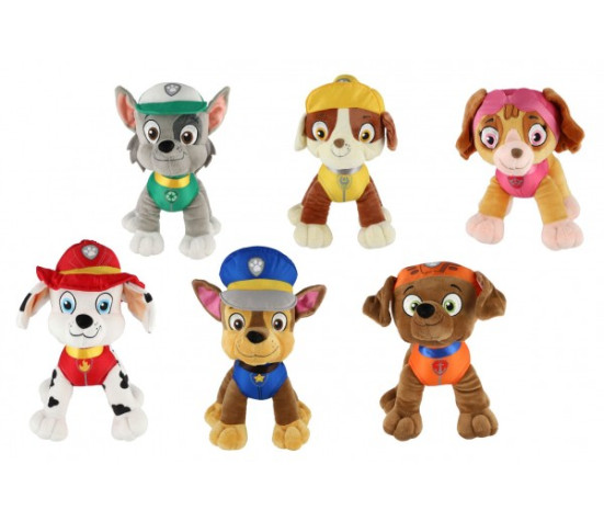 Figurka Tlapková patrola/Paw patrol plyš 6 druhů