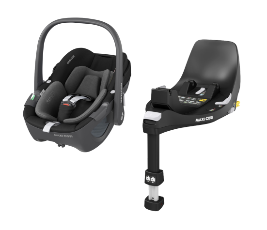 Pebble 360 autosedačka Essential Black + Maxi-Cosi FamilyFix 360 základna