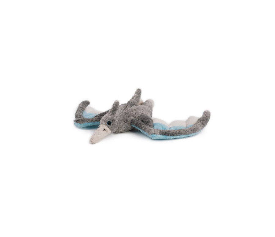 Pterosaur plyš 29x18cm šedivý 0m+ Pterosaur plyš 29x18cm šedivý 0m+