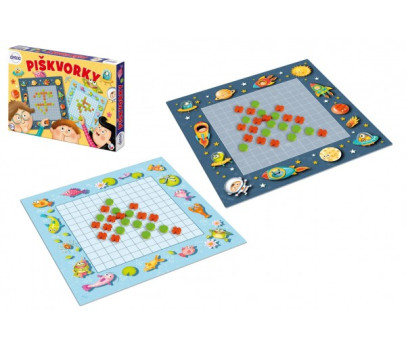 Piškvorky strategická společenská hra v krabici 33x23x3,5cm