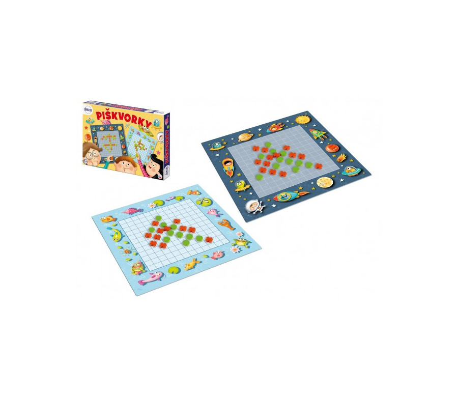 Piškvorky strategická společenská hra v krabici 33x23x3,5cm
