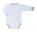 Luxusní kojenecké body s dlouhým rukávem New Baby Honey Bear s 3D aplikací