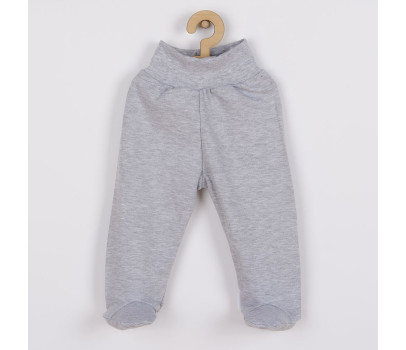 Kojenecké polodupačky New Baby Classic II šedé