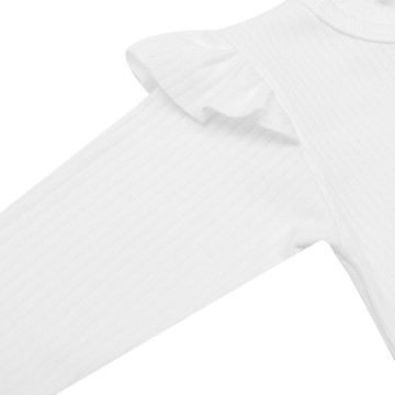 Kojenecký bavlněný overal New Baby Practical bílý holka