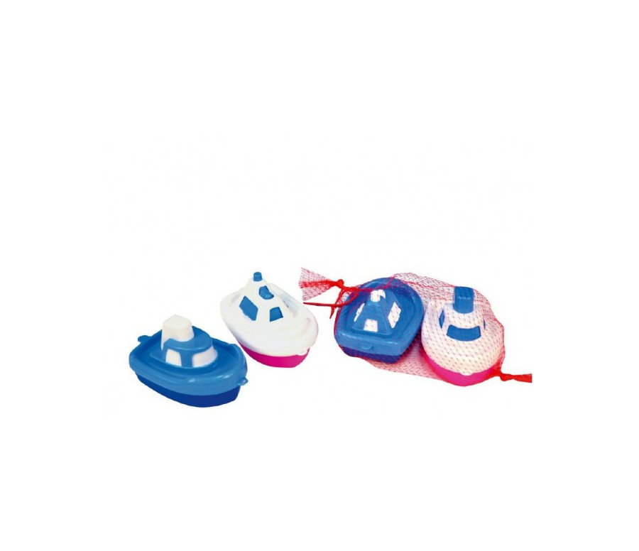 Loď/člun do vany plast 14cm 2ks v síťce 24m+ Loď/člun do vany plast 14cm 2ks v síťce 24m+