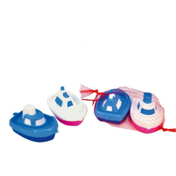 Loď/člun do vany plast 14cm 2ks v síťce 24m+