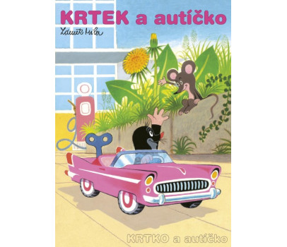 Omalovánky Krtek a autíčko A4