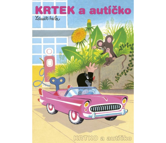Omalovánky Krtek a autíčko A4
