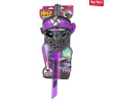 Ninja sada plast meč + maska + šipky 3ks na baterie se zvukem, světlem 4 barvy na kartě 20x62cm Ninja sada plast meč + maska + šipky 3ks na baterie se zvukem, světlem 4 barvy na kartě 20x62cm