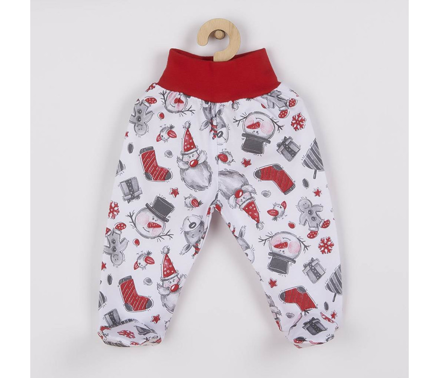 Kojenecké bavlněné polodupačky New Baby Christmas Kojenecké bavlněné polodupačky New Baby Christmas