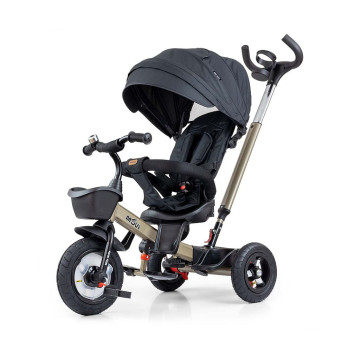 Dětská tříkolka Milly Mally Movi gold, Multicolor