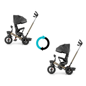 Dětská tříkolka Milly Mally Movi gold, Multicolor