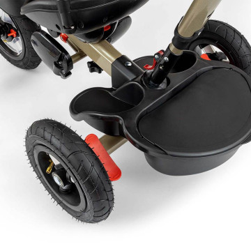 Dětská tříkolka Milly Mally Movi gold, Multicolor