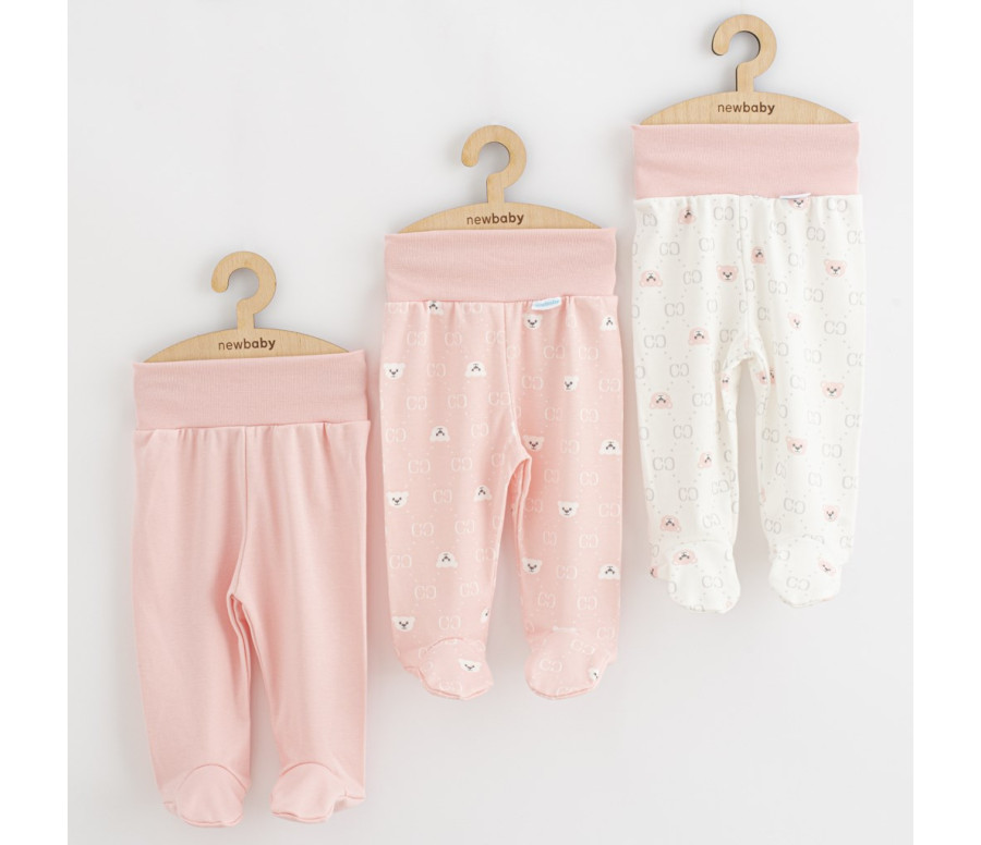 Kojenecké polodupačky New Baby Classic II Holka 3ks růžová Kojenecké polodupačky New Baby Classic II Holka 3ks růžová