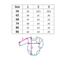 Kojenecké body New Baby Classic II medvídek bílý