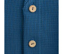 Kojenecký kabátek na knoflíky New Baby Luxury clothing Oliver modrý, Modrá 62 (3-6m)