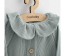 Kojenecký kabátek na knoflíky New Baby Luxury clothing Laura šedý