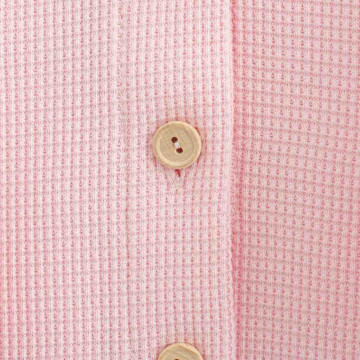 Kojenecký kabátek na knoflíky New Baby Luxury clothing Laura růžový, Růžová 86 (12-18m)