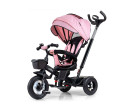Dětská tříkolka Milly Mally Movi black-pink, Růžová Dětská tříkolka Milly Mally Movi black-pink, Růžová