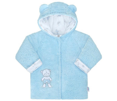 Zimní kabátek New Baby Nice Bear modrý