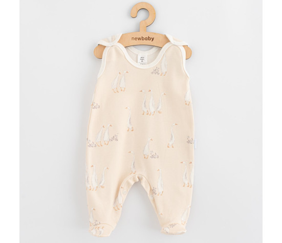 Kojenecké bavlněné dupačky New Baby Husičky