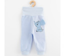 Kojenecká souprava tričko a tepláčky New Baby Happy Elephant blue, Modrá 68 (4-6m)