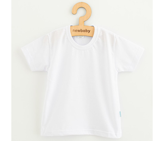 Dětská bavlněná souprava tričko a mušelínové kalhoty New Baby Kindergarten modro-šedá