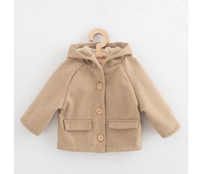 Podzimní dětský kabátek s kapucí New Baby UNI