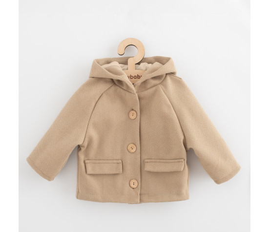 Podzimní dětský kabátek s kapucí New Baby UNI