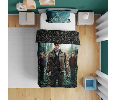 Dětské povlečení Harry Potter 135x200+80x80cm