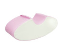 Pěnové houpadlo pro děti - Rocking Bean white pink