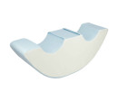Pěnové houpadlo pro 2 děti - Rocking Bean white blue