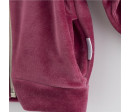 Kojenecká semišková mikina New Baby Suede clothes růžovo fialová Kojenecká semišková mikina New Baby Suede clothes růžovo fialová