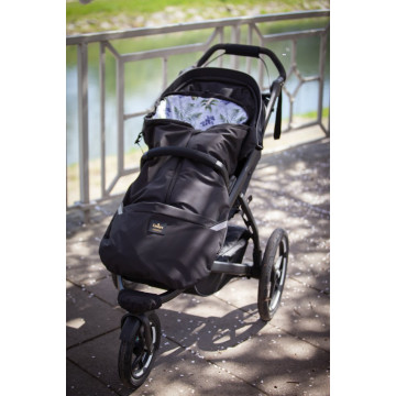 Fusak 2v1 Cocoon Softshell Black + Magical Forest