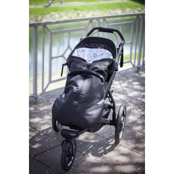 Fusak 2v1 Cocoon Softshell Black + Forest Blossom