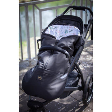 Fusak 2v1 Cocoon Softshell Black + Forest Blossom