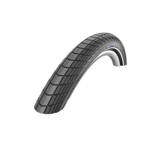 TFK - Schwalbe plášť Big Apple 12x2.0 černá+reflexní pruh pro Joggster X, Twist, III, Lite, Adventure, Mono