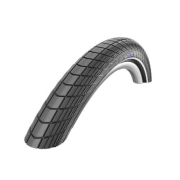 TFK - Schwalbe plášť Big Apple 12x2.0 černá+reflexní pruh pro Joggster X, Twist, III, Lite, Adventure, Mono