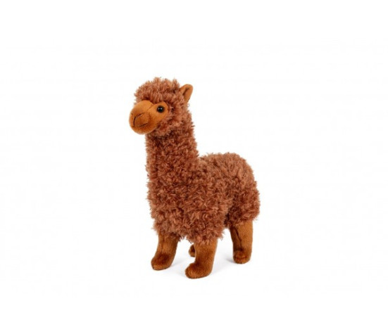 Lama Alpaka plyš 30cm hnědá 0m+