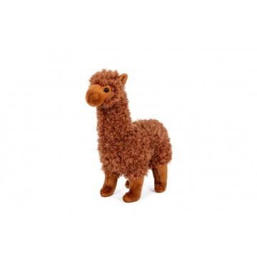 Lama Alpaka plyš 30cm hnědá 0m+