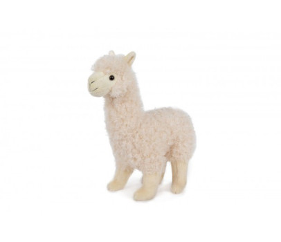 Lama Alpaka plyš 30cm bílá 0m+
