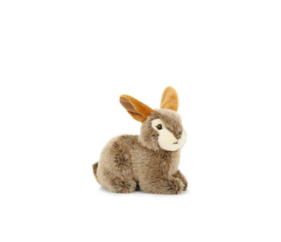 Zajíc plyš 20cm hnědý 0m+