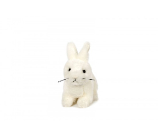 Králík plyš 15cm bílý 0m+